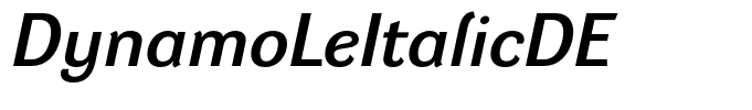 DynamoLeItalicDE