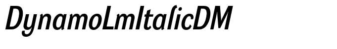 DynamoLmItalicDM