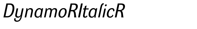 DynamoRItalicR