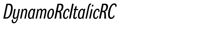 DynamoRcItalicRC