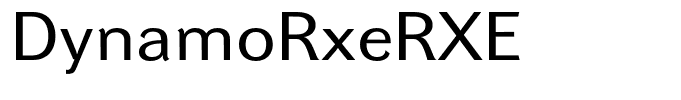DynamoRxeRXE