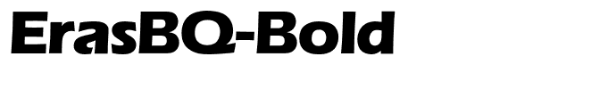 ErasBQ-Bold