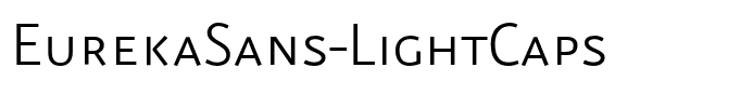 EurekaSans-LightCaps