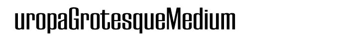 EuropaGrotesqueMedium