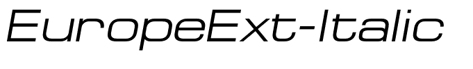 EuropeExt-Italic