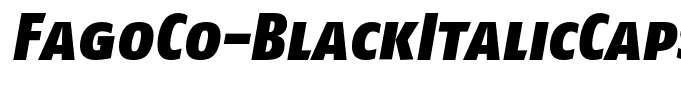 FagoCo-BlackItalicCaps