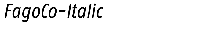 FagoCo-Italic