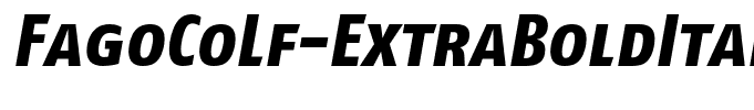 FagoCoLf-ExtraBoldItalicCaps