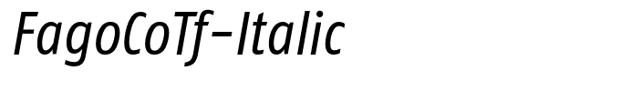 FagoCoTf-Italic
