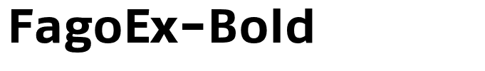 FagoEx-Bold
