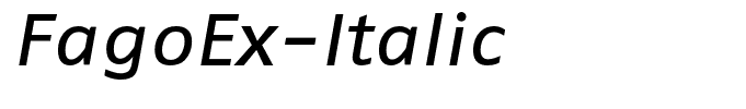 FagoEx-Italic