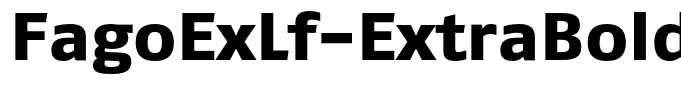 FagoExLf-ExtraBold