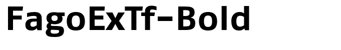 FagoExTf-Bold