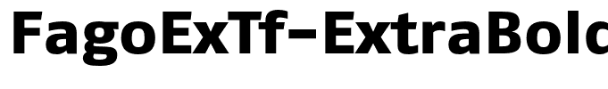 FagoExTf-ExtraBold