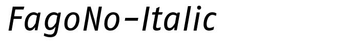 FagoNo-Italic