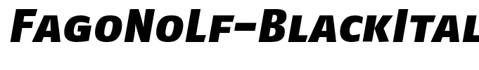 FagoNoLf-BlackItalicCaps