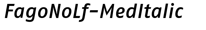 FagoNoLf-MedItalic