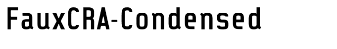 FauxCRA-Condensed