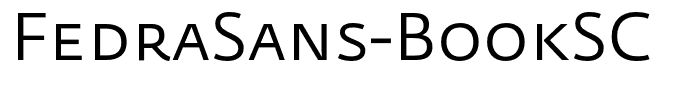 FedraSans-BookSC
