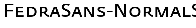 FedraSans-NormalSC