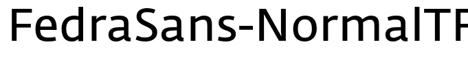 FedraSans-NormalTF