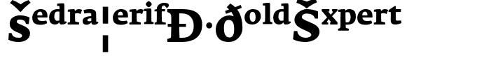 FedraSerifA-BoldExpert