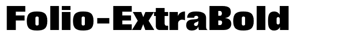 Folio-ExtraBold
