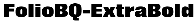 FolioBQ-ExtraBold
