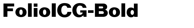 FolioICG-Bold