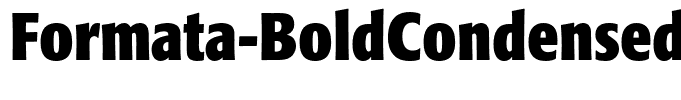 Formata-BoldCondensed