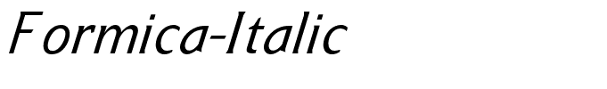 Formica-Italic