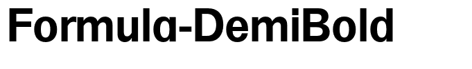 Formula-DemiBold