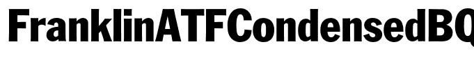 FranklinATFCondensedBQ-Regular