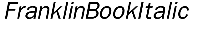 FranklinBookItalic