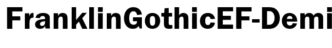 FranklinGothicEF-Demi