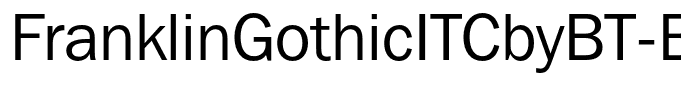 FranklinGothicITCbyBT-Book