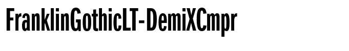 FranklinGothicLT-DemiXCmpr