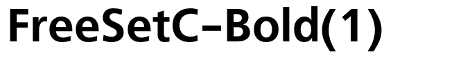 FreeSetC-Bold(1)