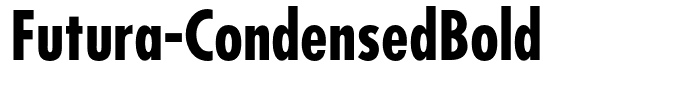 Futura-CondensedBold