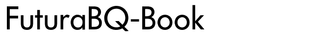 FuturaBQ-Book