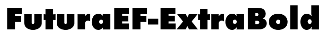 FuturaEF-ExtraBold