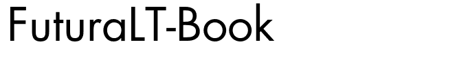 FuturaLT-Book