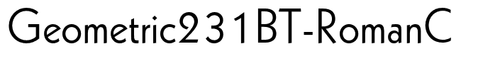 Geometric231BT-RomanC