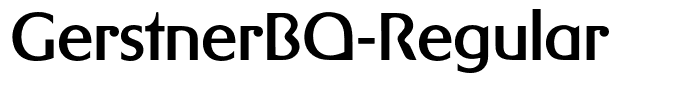 GerstnerBQ-Regular