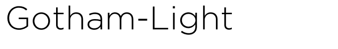 Gotham-Light