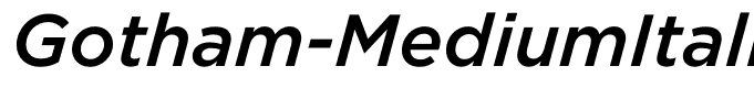 Gotham-MediumItalic