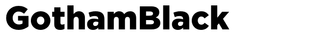 GothamBlack