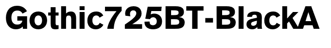 Gothic725BT-BlackA