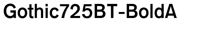 Gothic725BT-BoldA