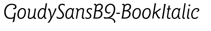 GoudySansBQ-BookItalic